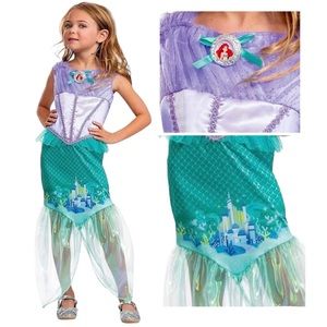 NWT🧜‍♀️ DISNEY Disguise Toddler Girls’ Little Mermaid Deluxe Ariel Costume | 2T